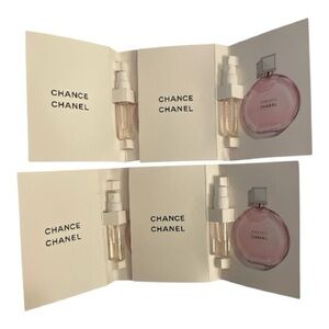 Chanel Chance Eau de Parfum Sample Vial 0.05 fl oz each Set of Four